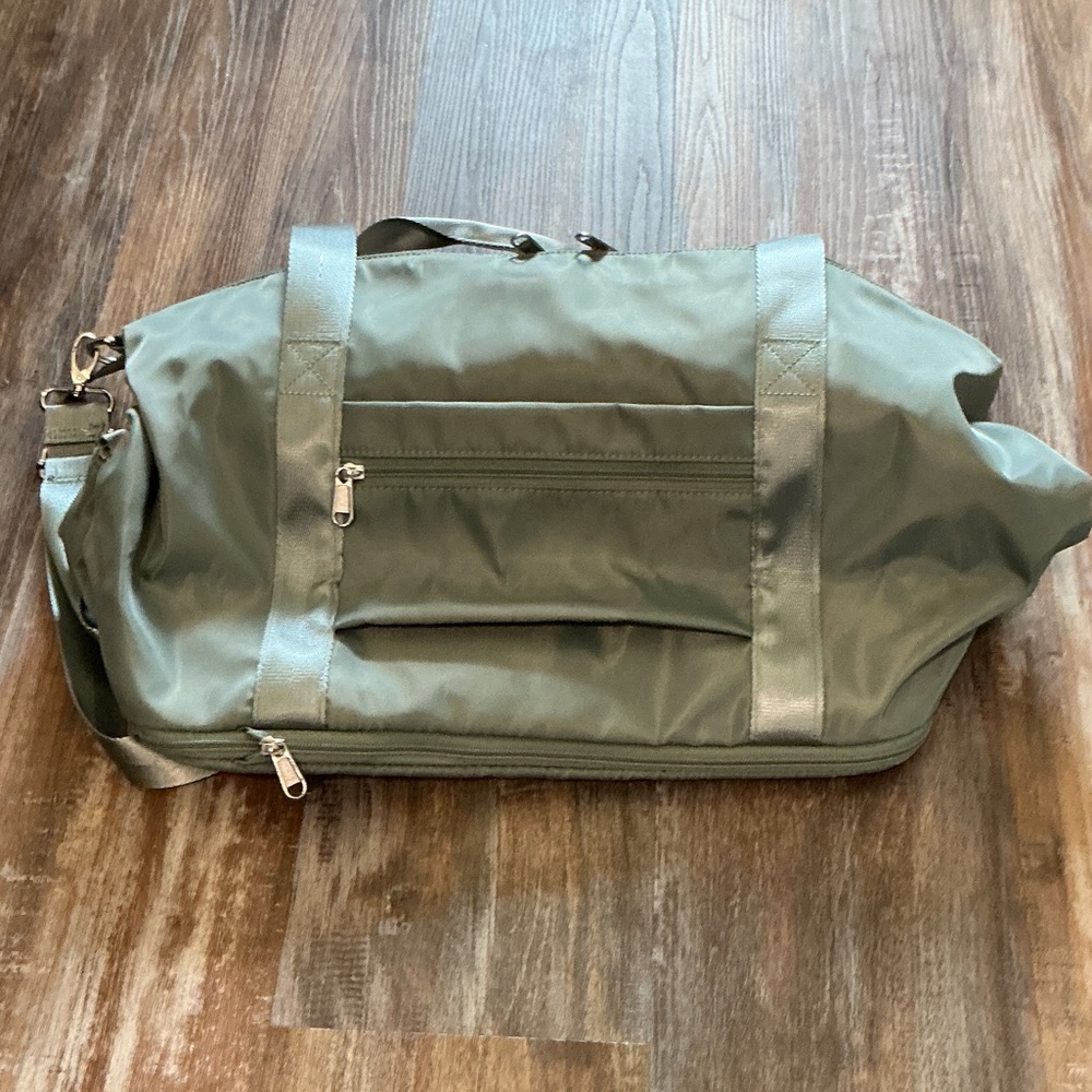 Coolife Olive Green Travel Duffle Bag - Picture 2 of 5